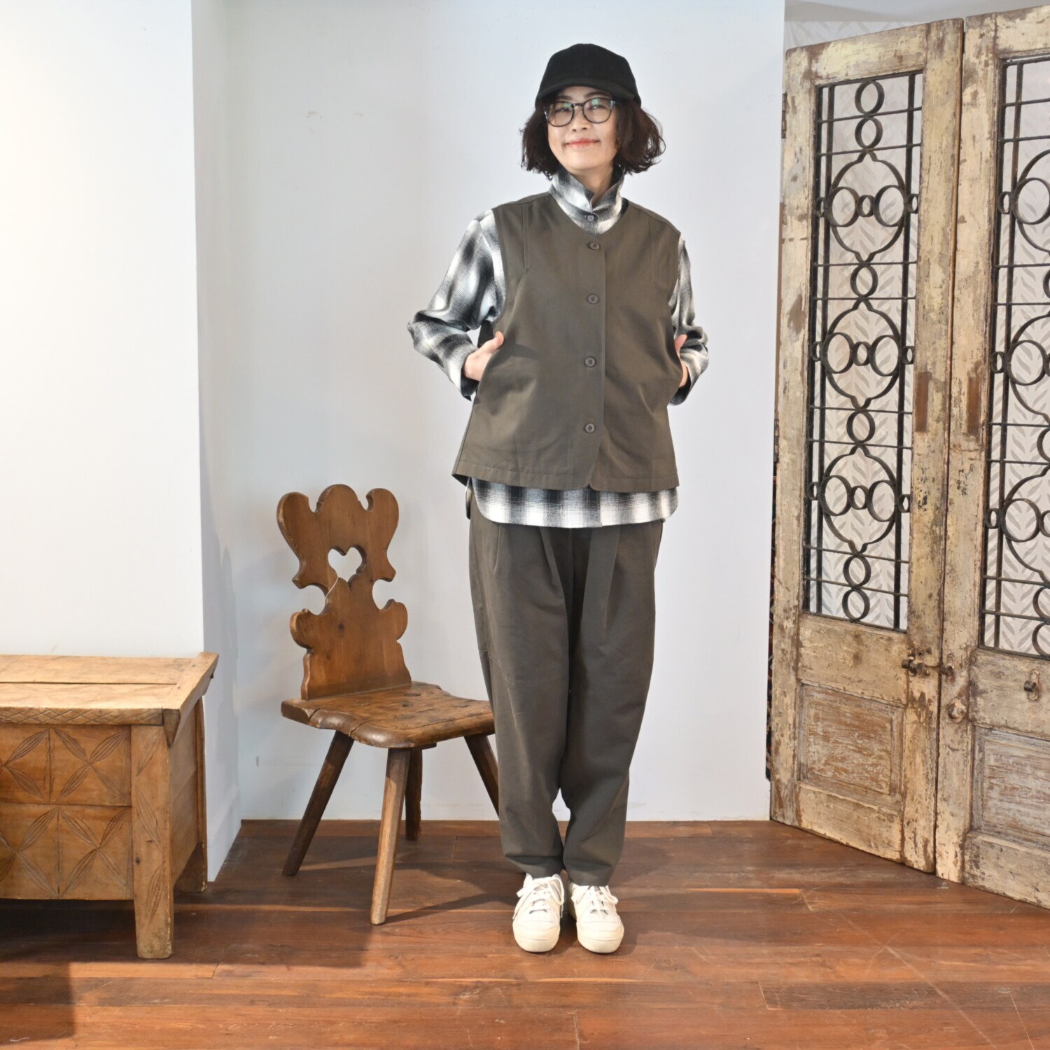 リラリー リラックス カバーアップジレ