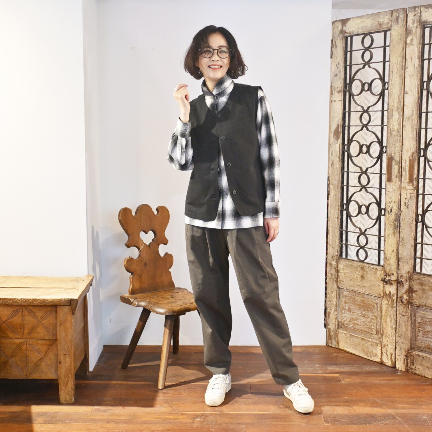 リラリー リラックス カバーアップジレ