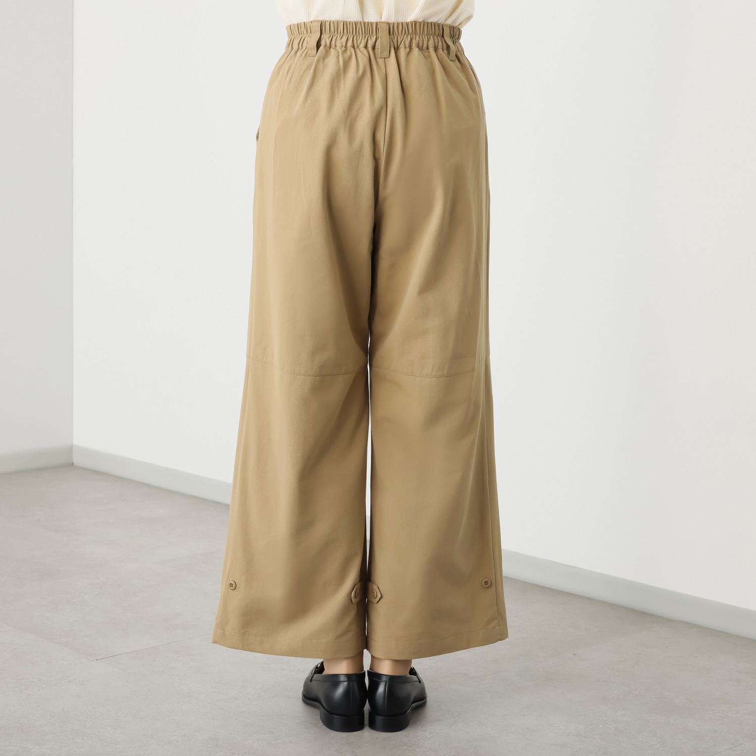 リラリー 裾アレンジ 大人のチノパンツ