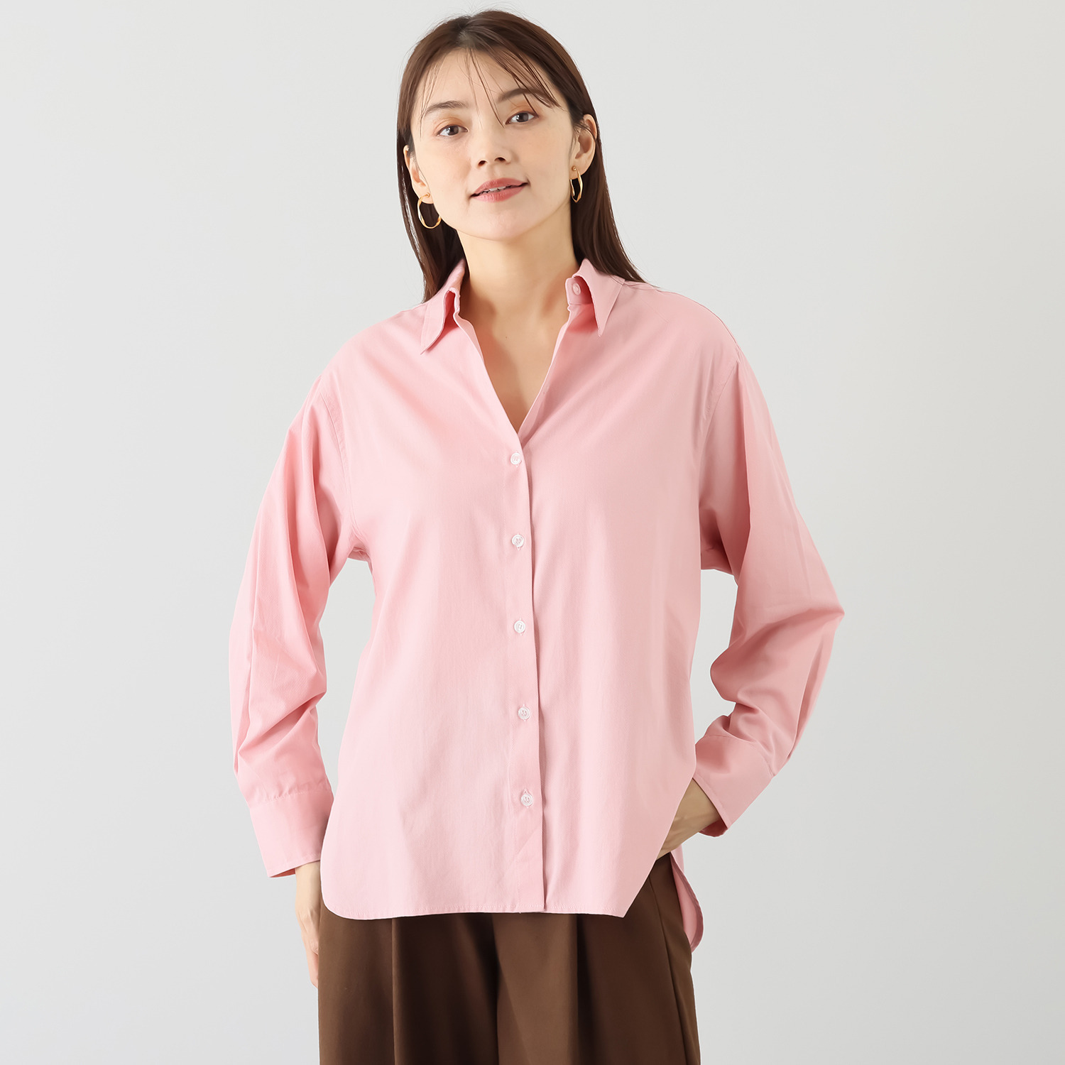 リラリー バックラインシャツ