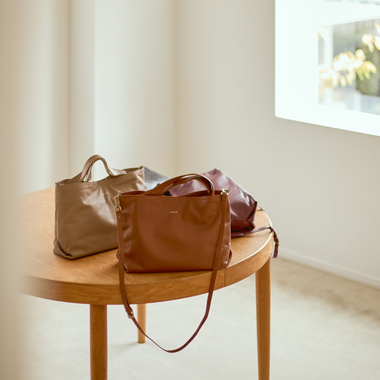 ズッケロ ソフトカウレザー ２ウェイバッグ