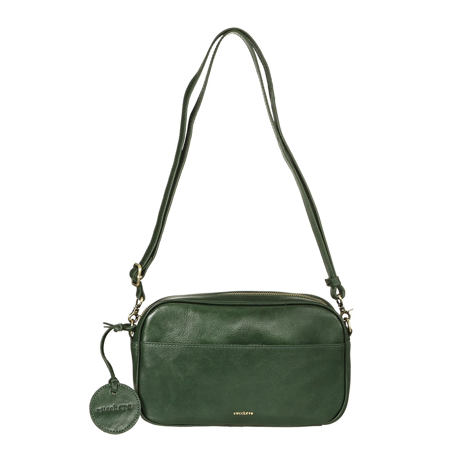 ズッケロ アンティーク調 カウレザー ショルダーバッグ