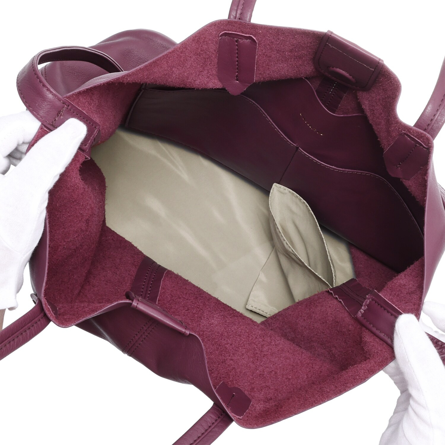 ズッケロ ソフトカウレザー ２ウェイトートバッグ