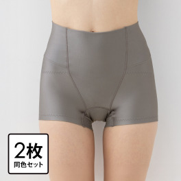美人工房 消臭・吸水 サポートショーツ 同色２枚セット