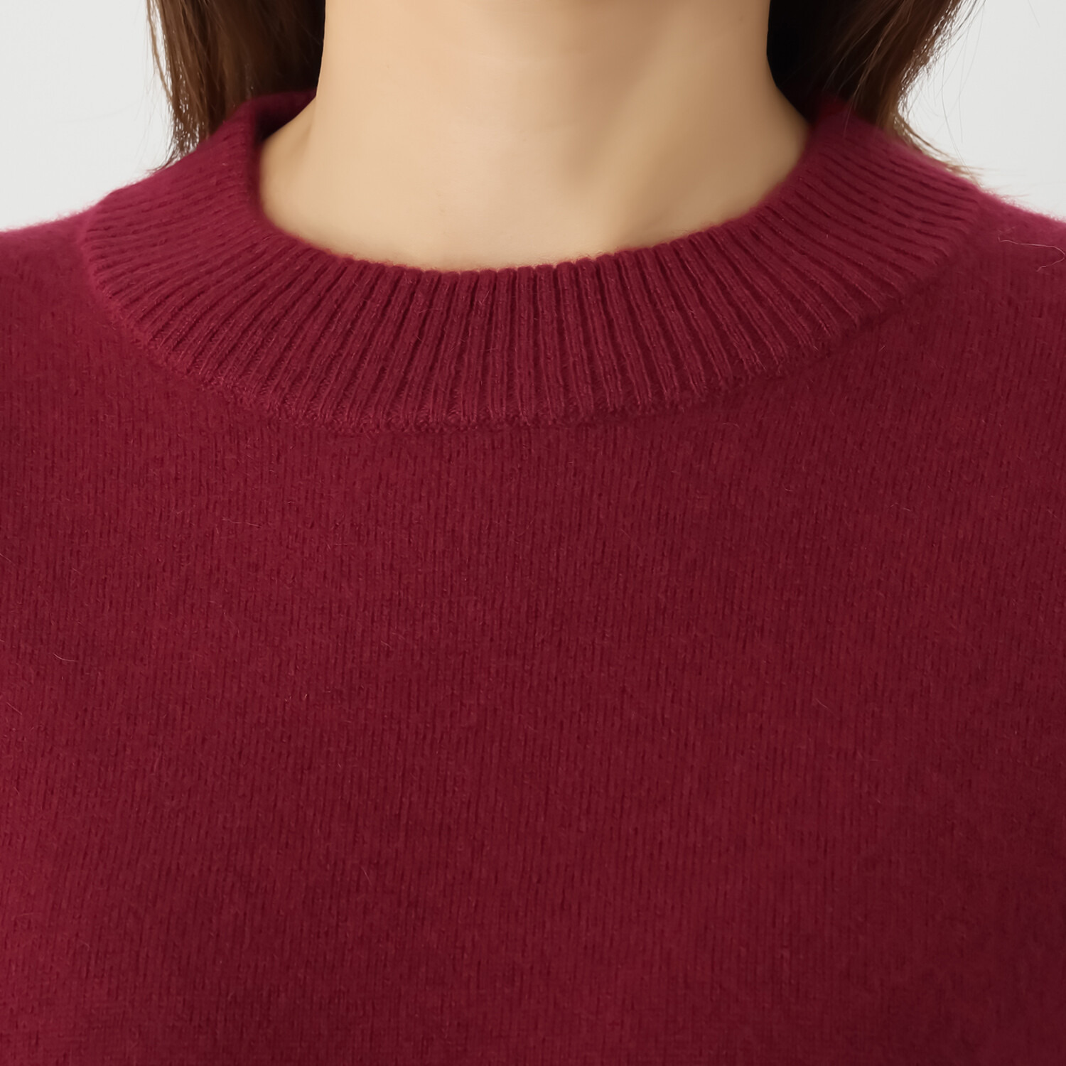 ナチュラム カシミヤ１００％ 贅沢シルエットの ニットワンピース