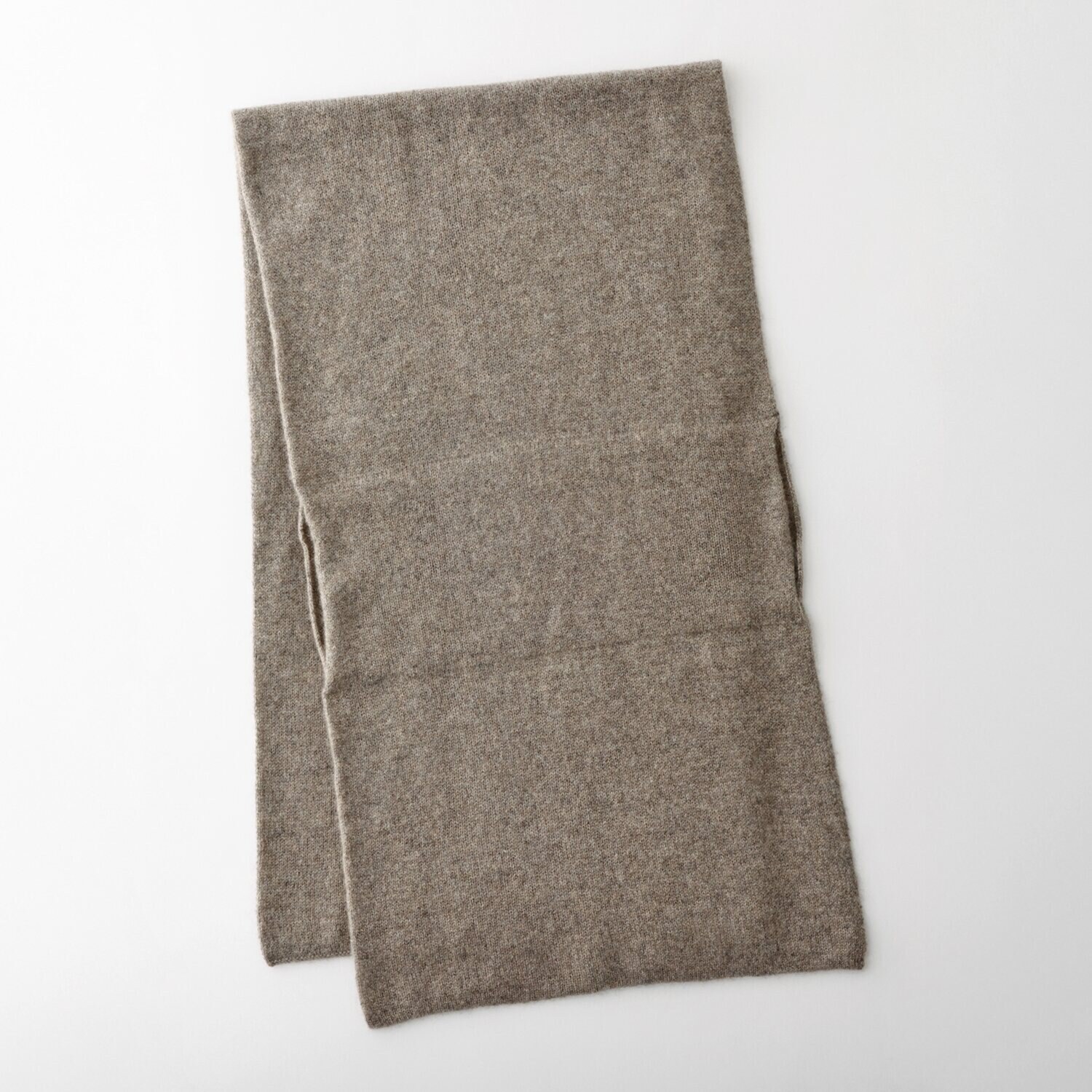 ティエドゥール 内モンゴル産 アルバスカシミヤ１００％ ふんわりニット ２ウェイマフラー