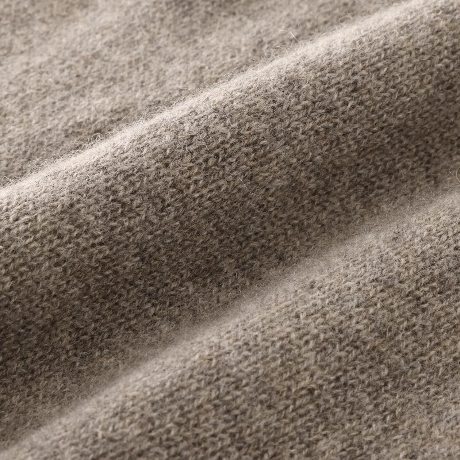 ティエドゥール 内モンゴル産 アルバスカシミヤ１００％ ふんわりニット ２ウェイマフラー