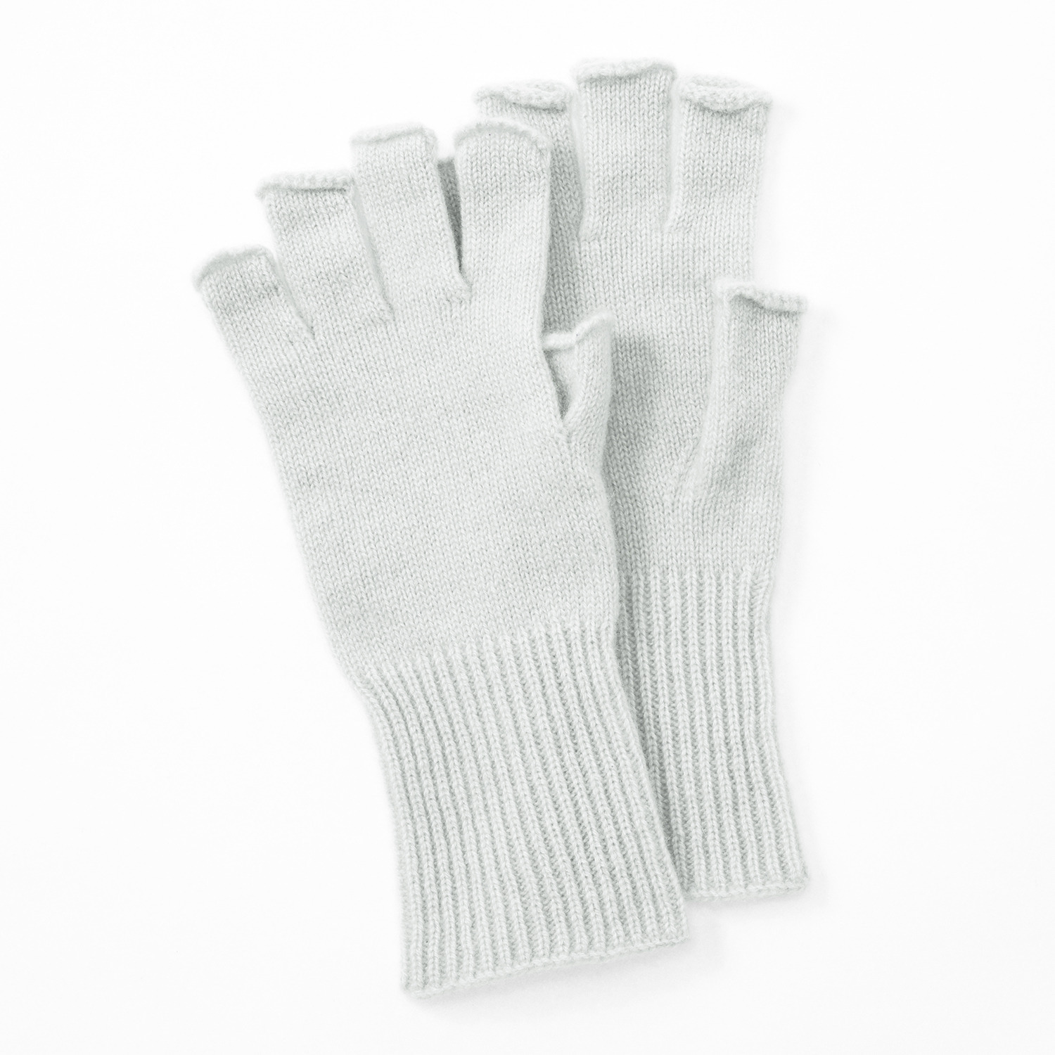 ティエドゥール 内モンゴル産 アルバスカシミヤ１００％ 指出しニットグローブ