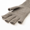 ティエドゥール 内モンゴル産 アルバスカシミヤ１００％ 指出しニットグローブ
