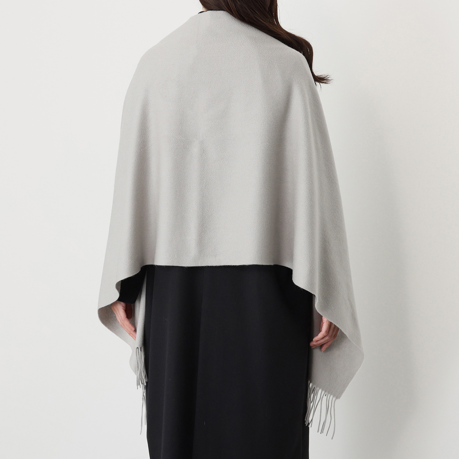 ティエドゥール 内モンゴル産 アルバスカシミヤ１００％ 艶やか＆なめらか仕上げ 大判ストール