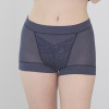 丸福ガーゼ 吸水速乾・抗菌防臭 綿モダール混 レーシー極らく 一分丈ショーツ２枚セット