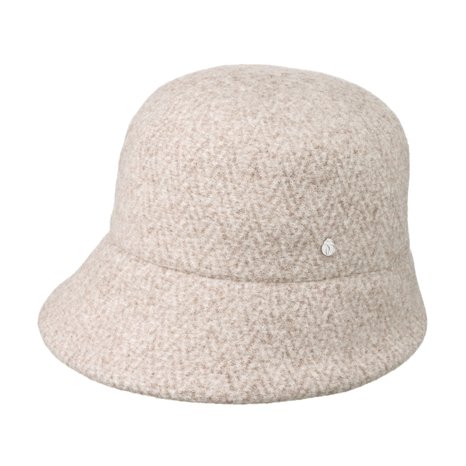 ベル・モード 日本製 メリノウール１００％ ヘリンボーン柄 縮絨クローシュ