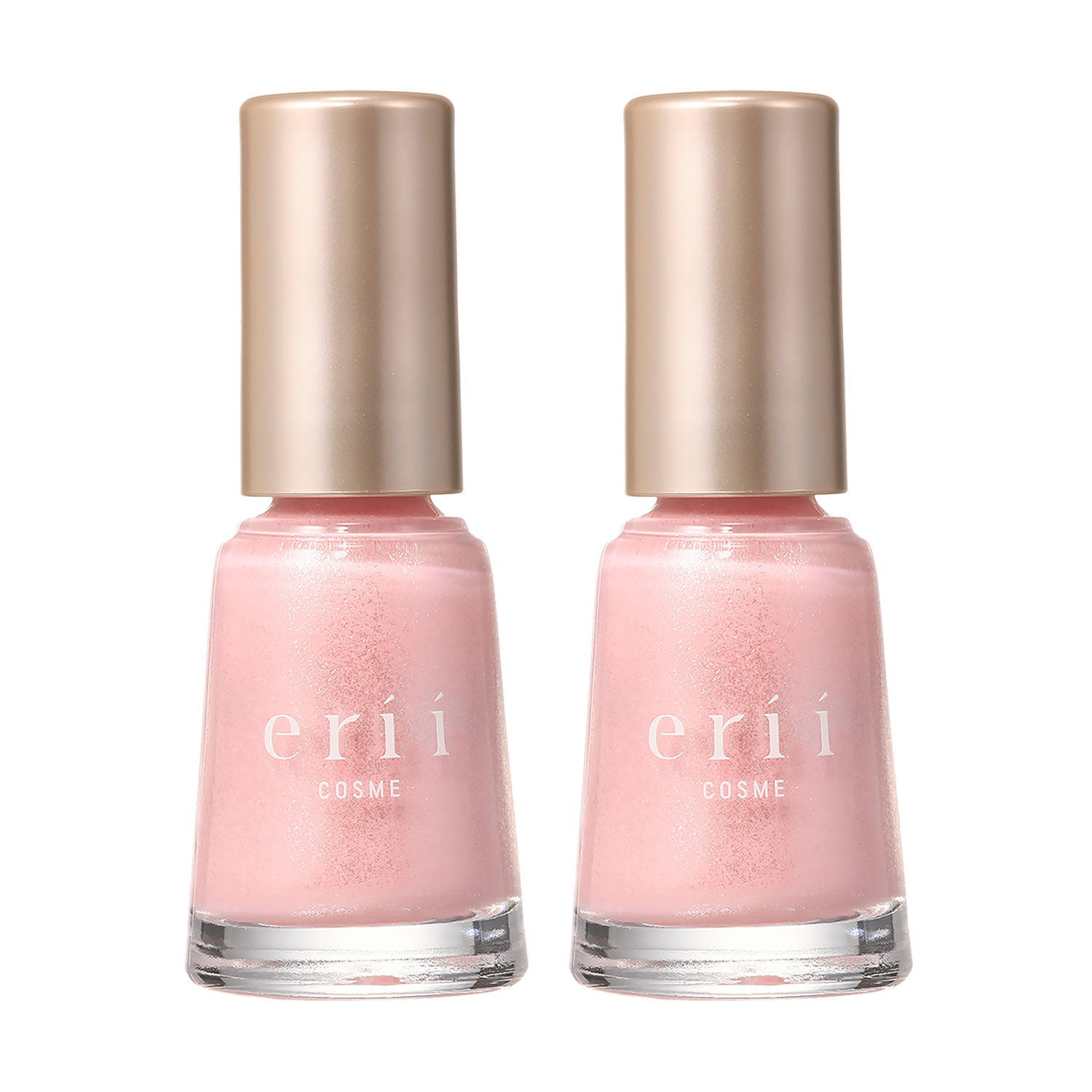 エリィ 新発想！きらめきカラーで 爪の補修＆保湿ケア お湯で簡単オフ ネイル美容液 ２本セット