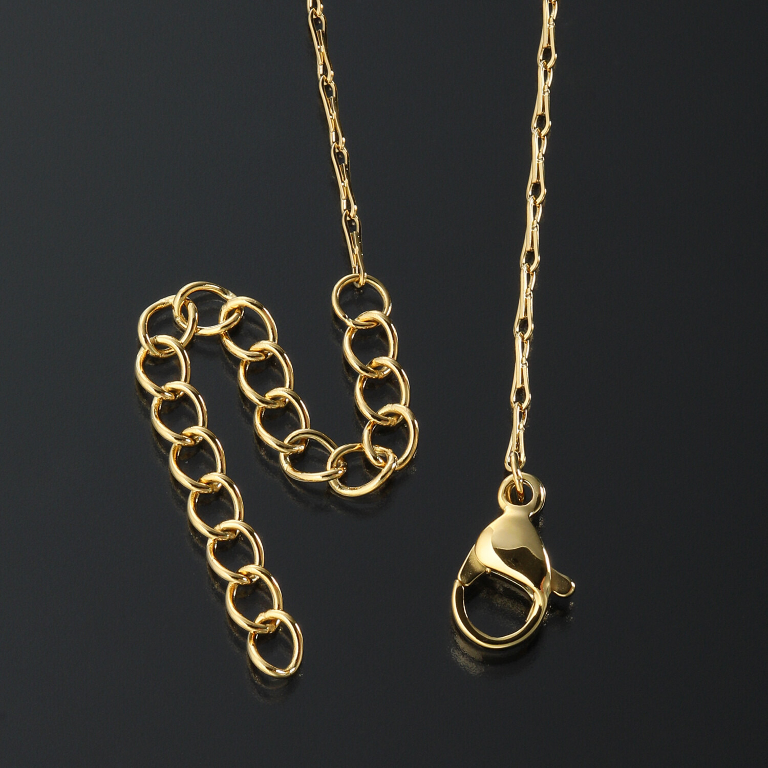 ハーキマーダイヤモンド サージカル ステンレスチェーン １１ｍｍＵＰ ロッククリスタルクォーツ シンプルペンダント