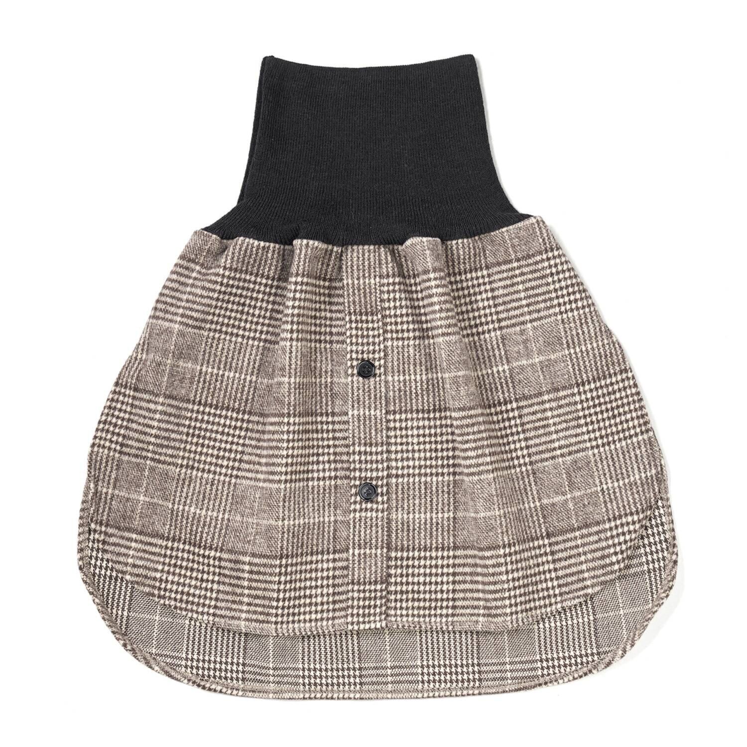 はくだけサッと体型カバー パチッ！と対策 まるで重ね着 おしりカバー２色セット