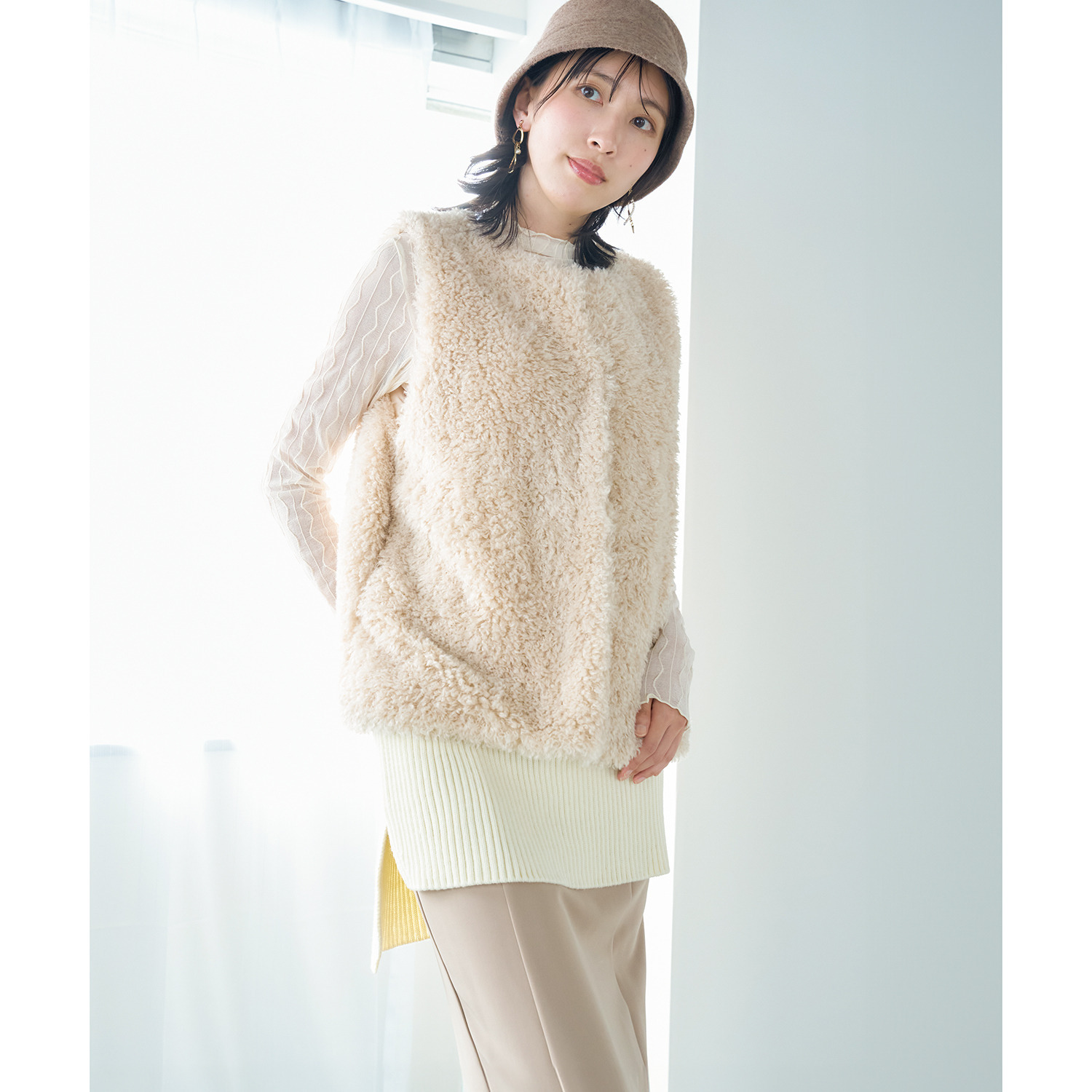 はくだけサッと体型カバー パチッ！と対策 まるで重ね着 おしりカバー２色セット