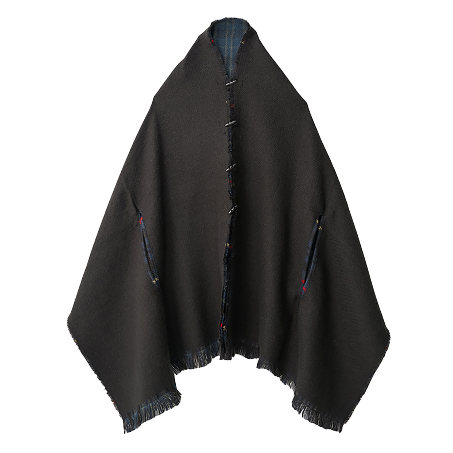 パチッ！と対策 ３ＷＡＹ　リバーシブル ケープストール