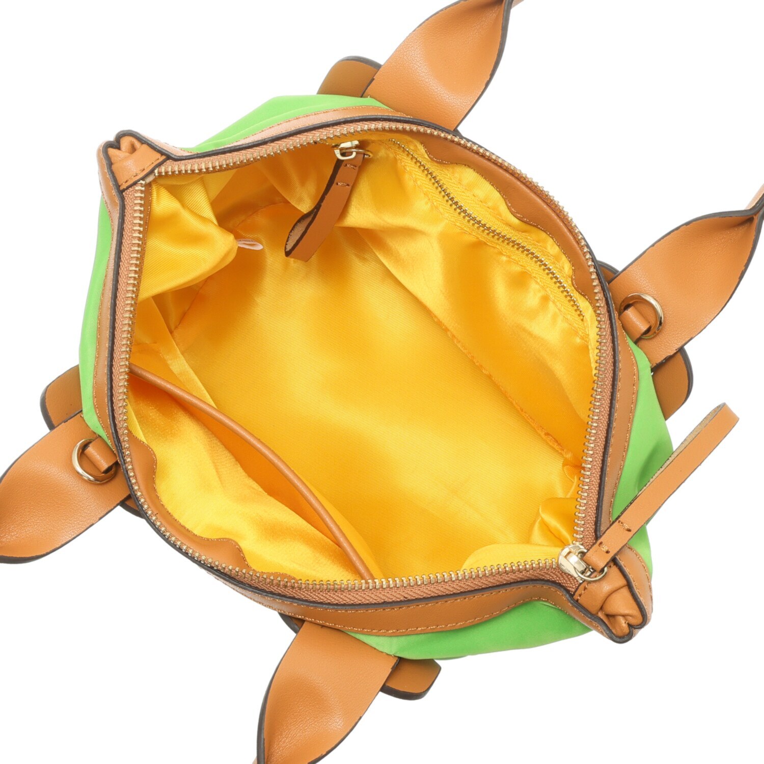 サン　ヒデアキミハラ トロンプルイユ レザーバックル ナイロントートバッグ ＜Ｓ＞