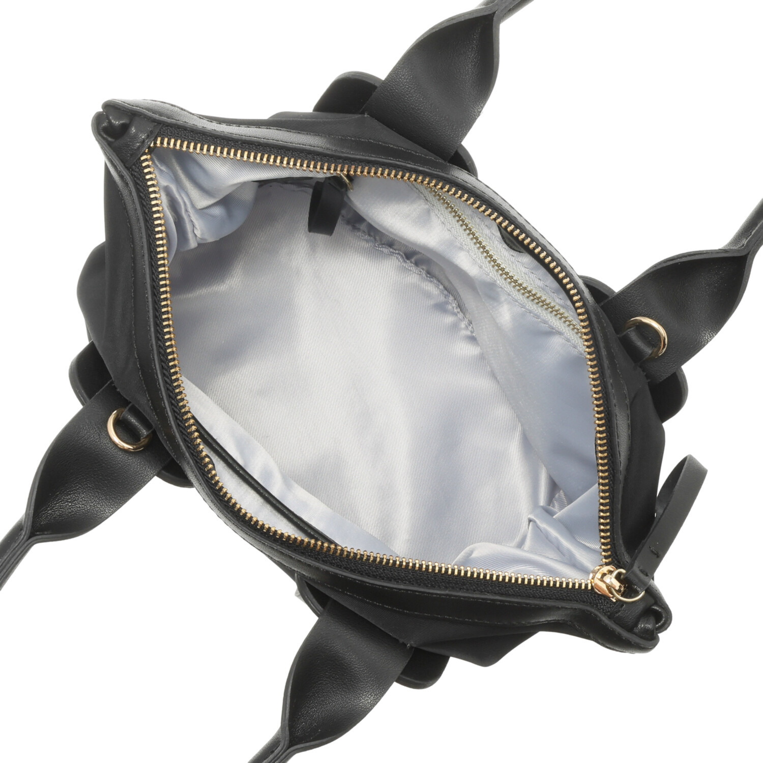 サン　ヒデアキミハラ トロンプルイユ レザーバックル ナイロントートバッグ ＜Ｓ＞