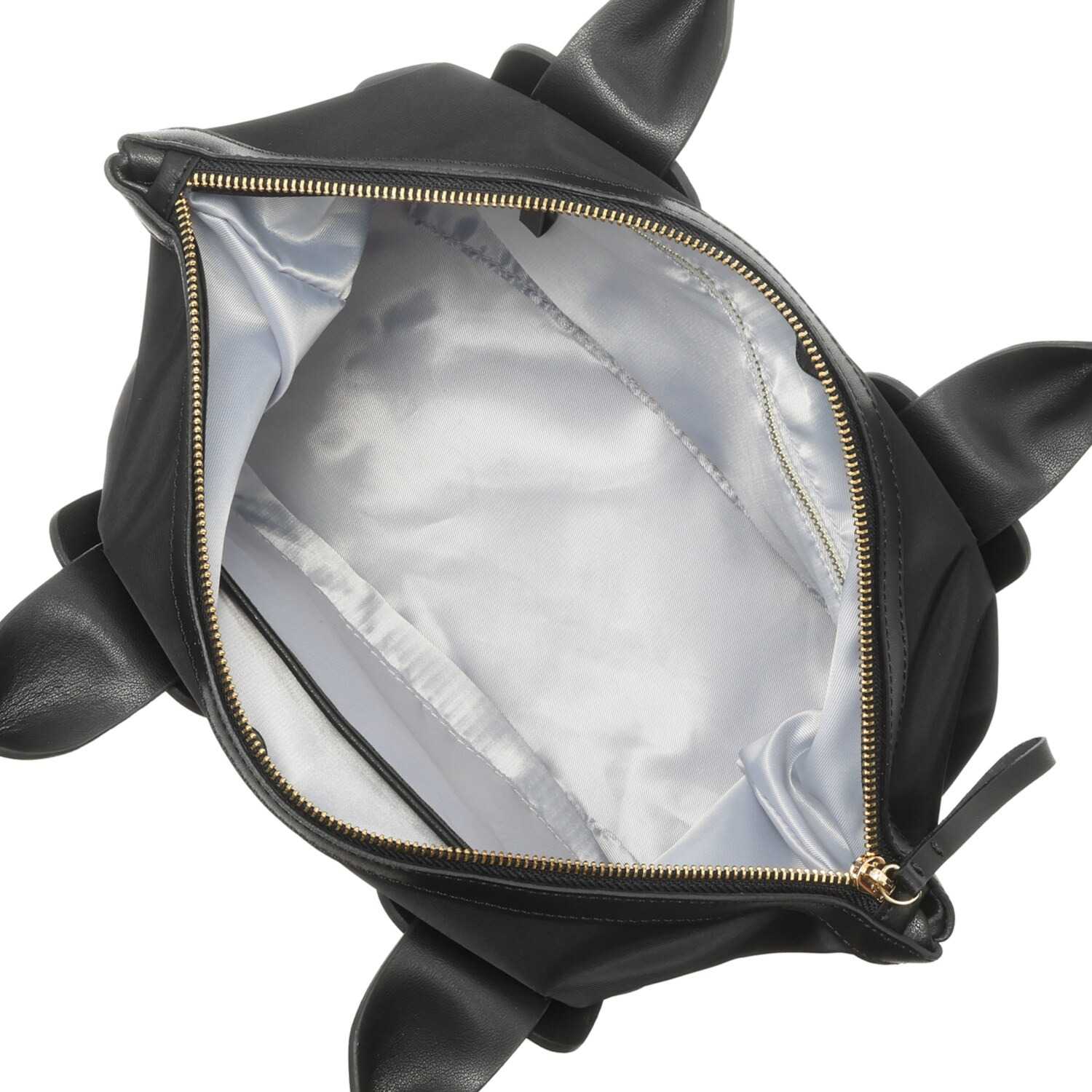 サン　ヒデアキミハラ トロンプルイユ レザーバックル ナイロントートバッグ ＜Ｍ＞