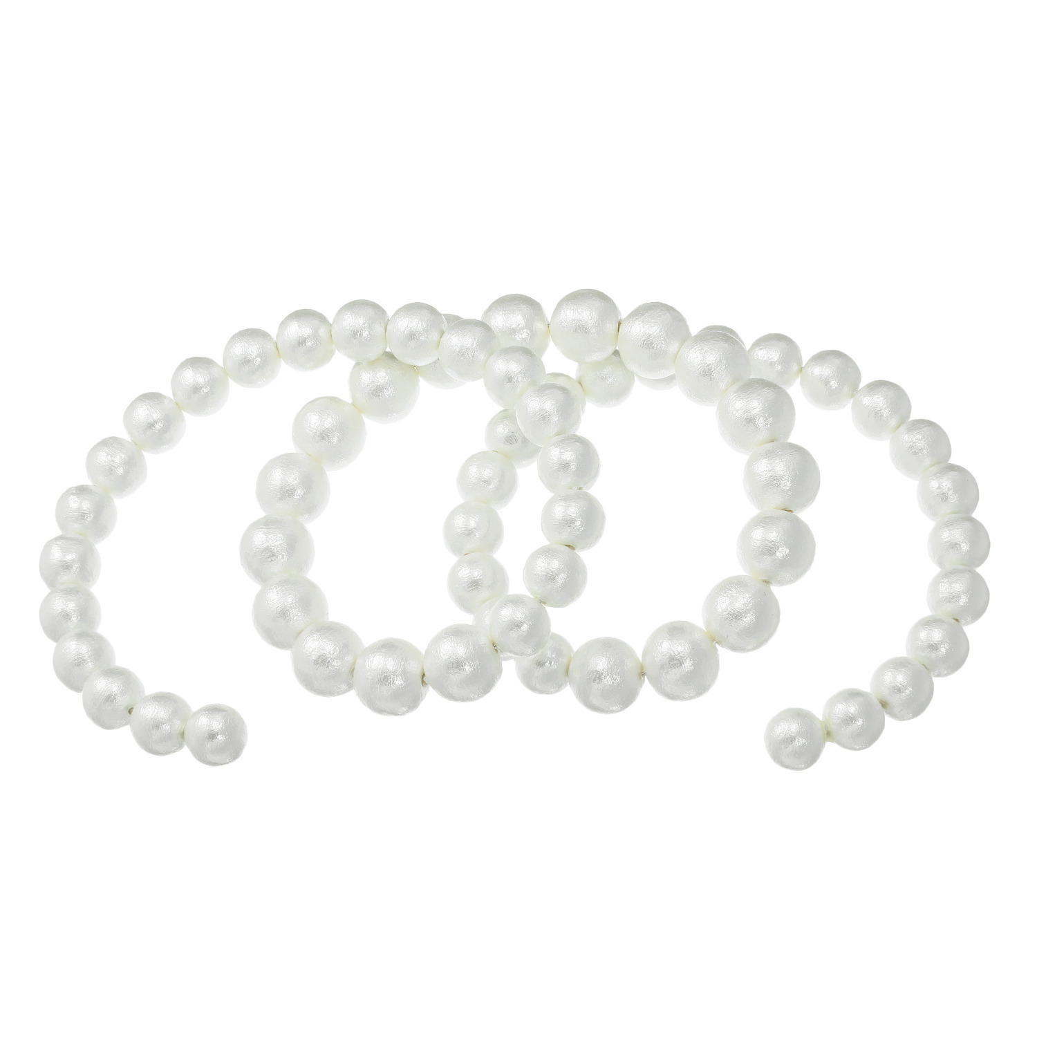 マダムヒロコ コットンパール スパイラルデザイン ブレスレット “スピラール”