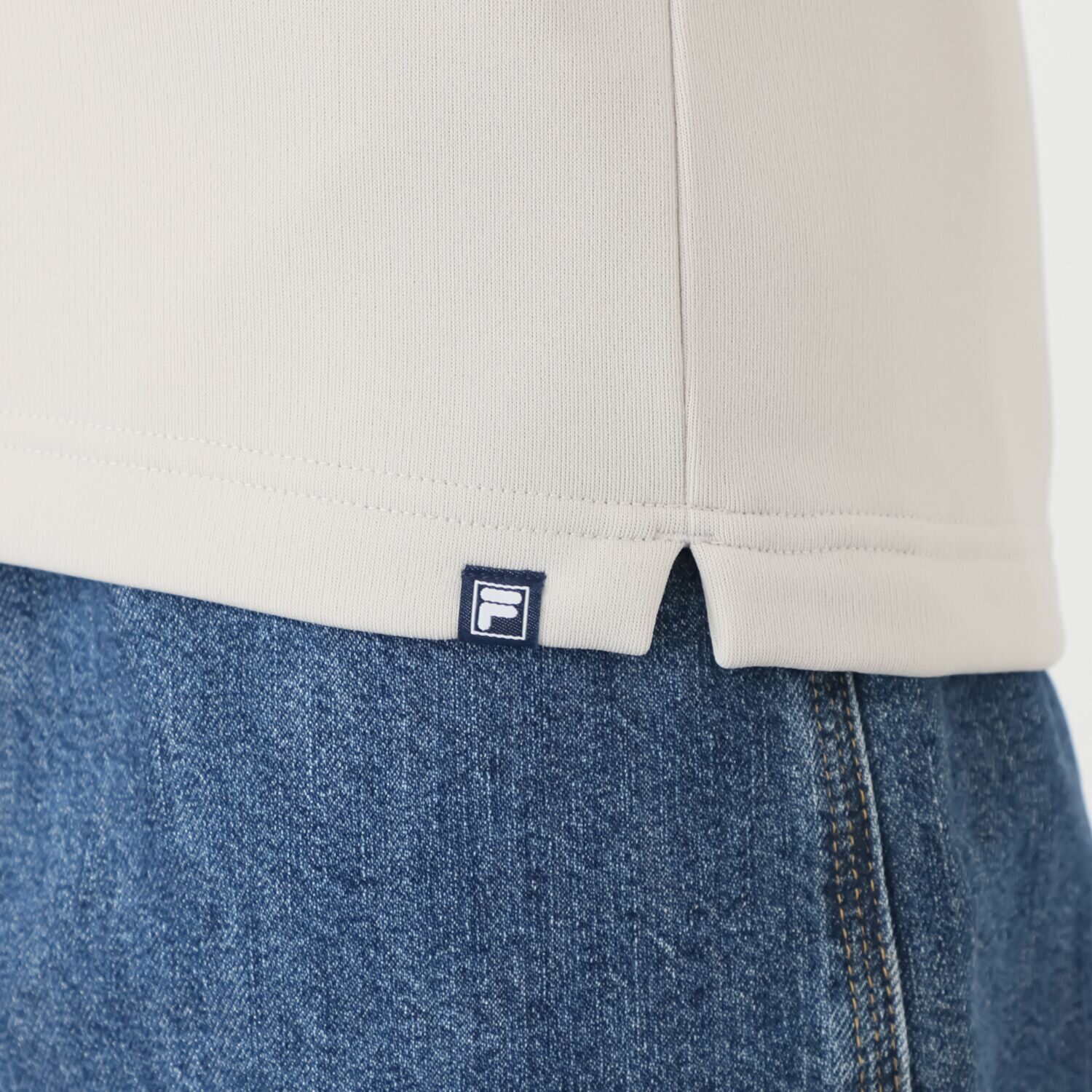 フィラ 裏起毛 モックネックシャツ