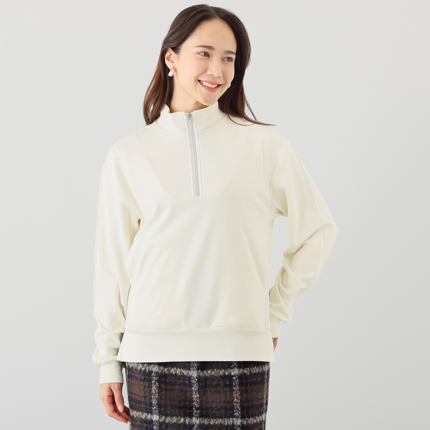 フィラ 吸光発熱 ハーフジップ プルオーバー