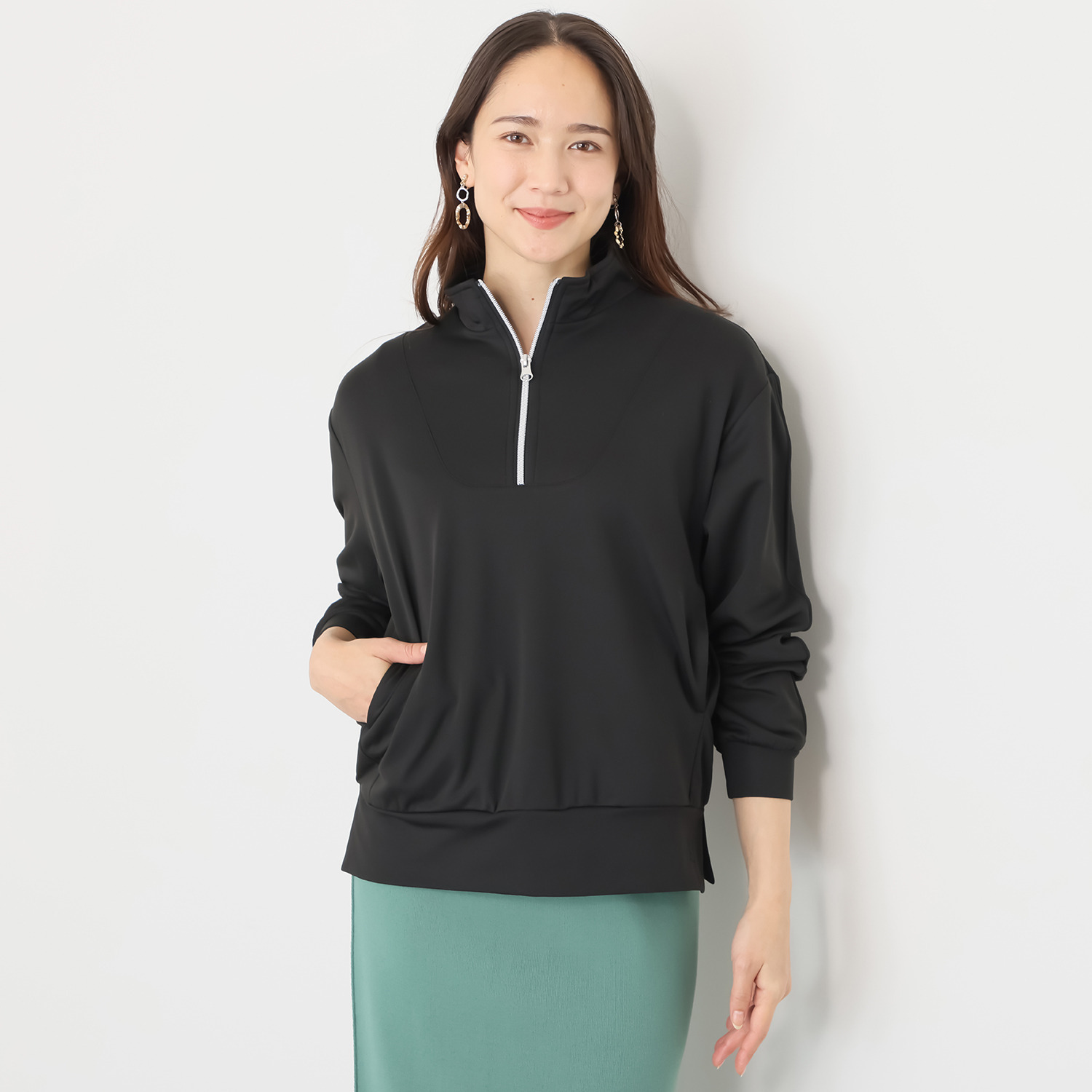 フィラ 吸光発熱 ハーフジップ プルオーバー