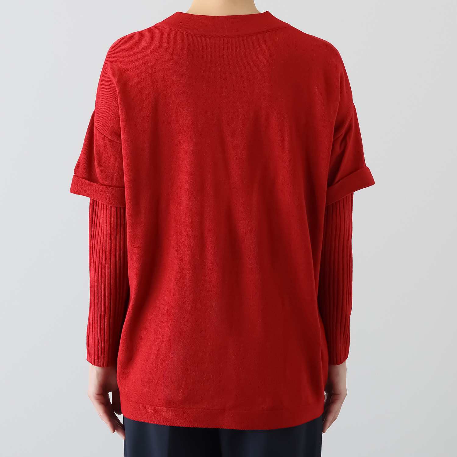 マチュート 日常に寄り添う 大人の着映え 華やかニットチュニック