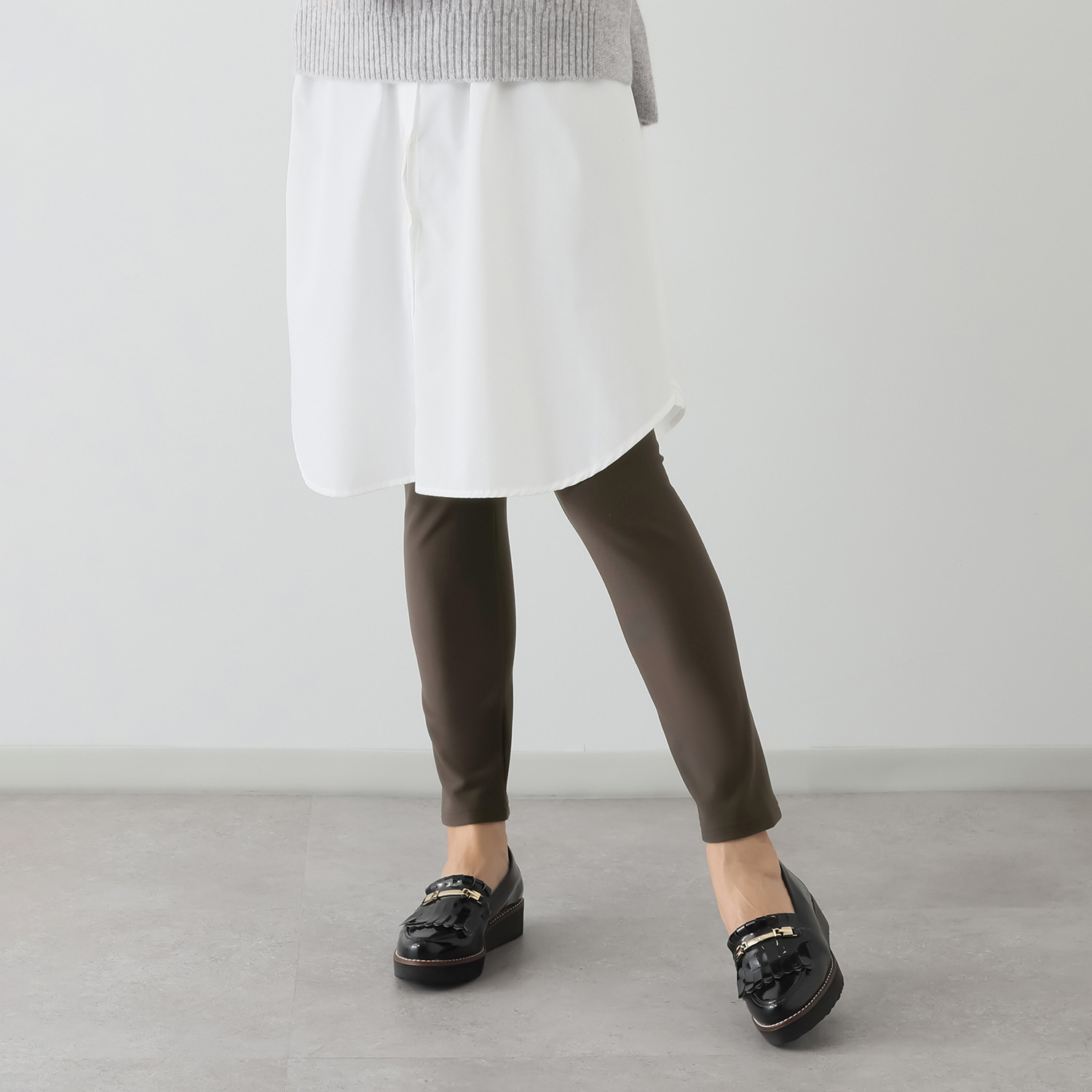 ダイア　アロー コンジュンク（Ｒ） 裏深フリース レギンスパンツ