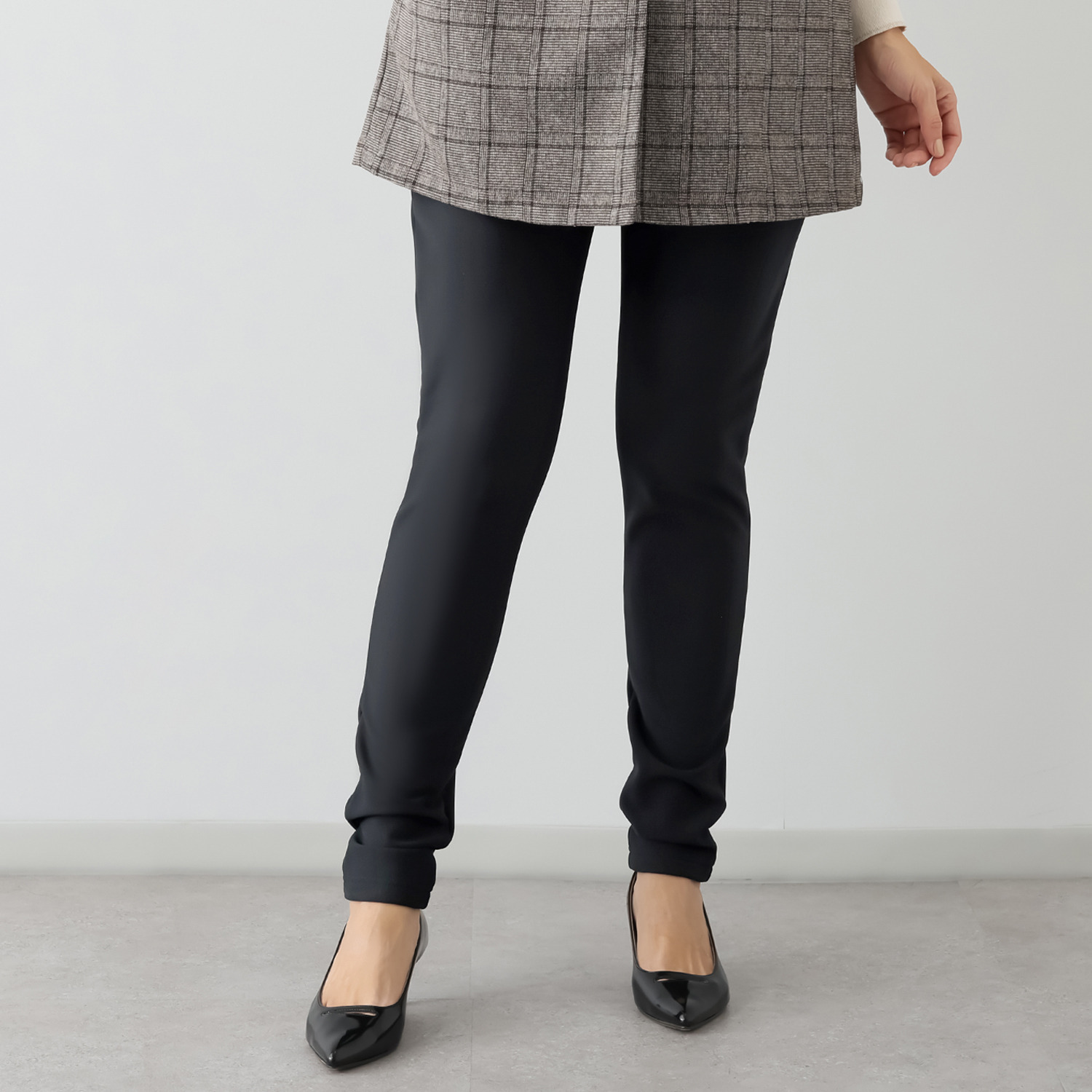 ダイア　アロー 裏深フリース テーパードパンツ