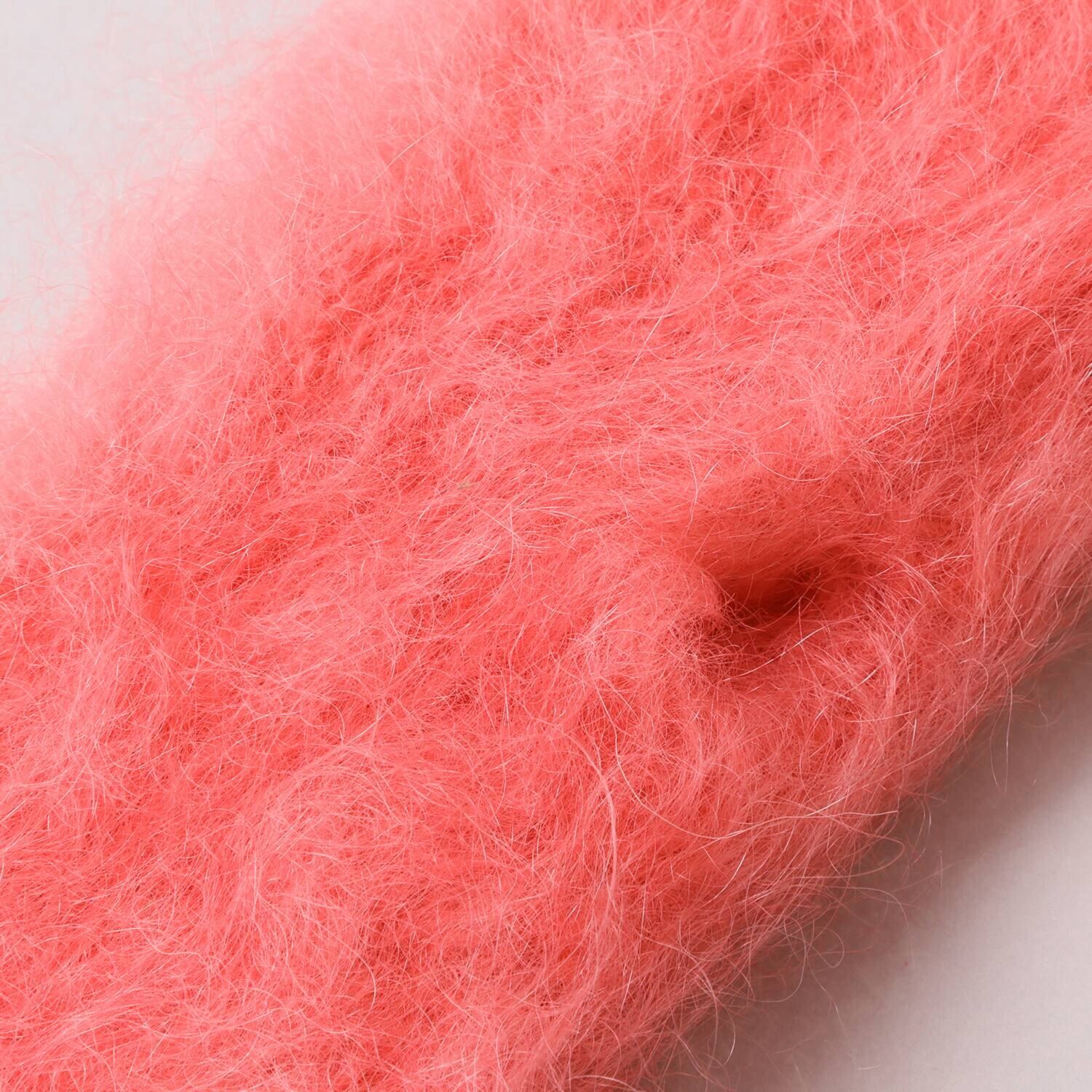 アデルズ　モヘヤ 南アフリカ製 キッドモヘヤ混 ふわふわエアリー 指出しミトン ＜プレーン＞