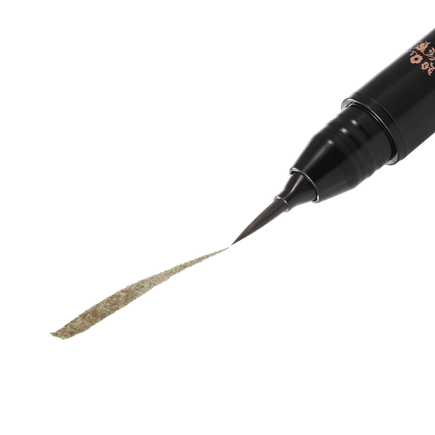 メイク効果で 薄い眉やまろ眉も くっきり美人眉に！ 筆タイプのアイブロウ ＧＬステイアイブロウ ＜ダークブラウン＞