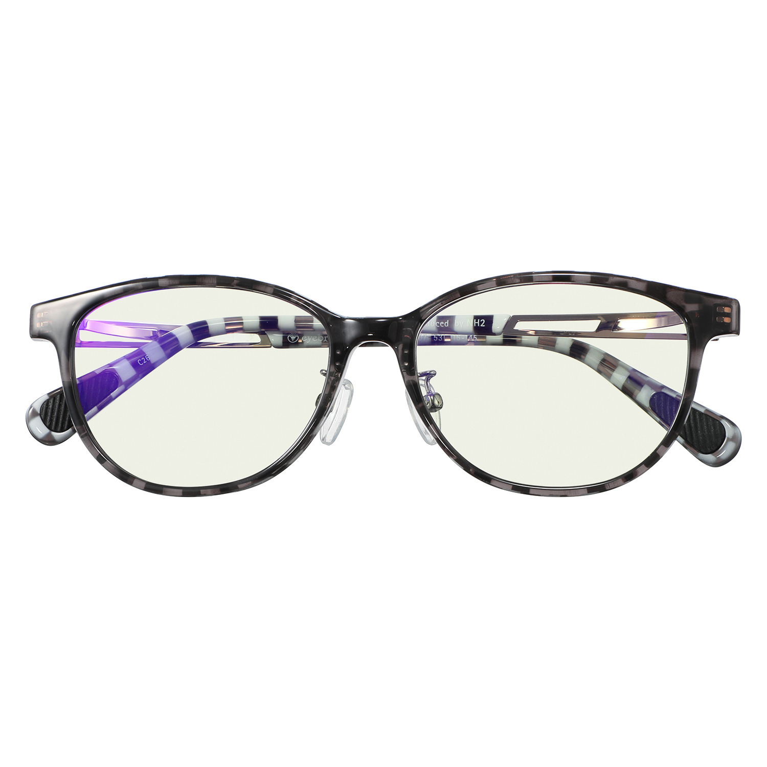 紫外線・ブルー光線・ イエロー光線を抑え 瞳と目元を守り クリアな視界 多機能サングラス アイブレラクリアソフィー