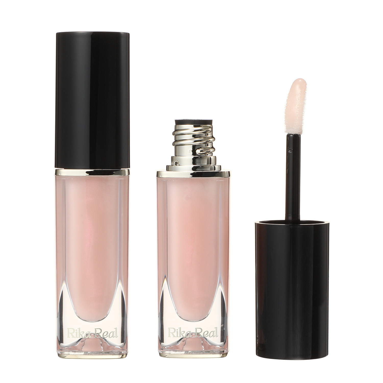 リカリアル メイクアップ効果で 唇の凹凸＆縦ジワカバー 自然な血色感を演出 リップオイルエッセンス ２本セット