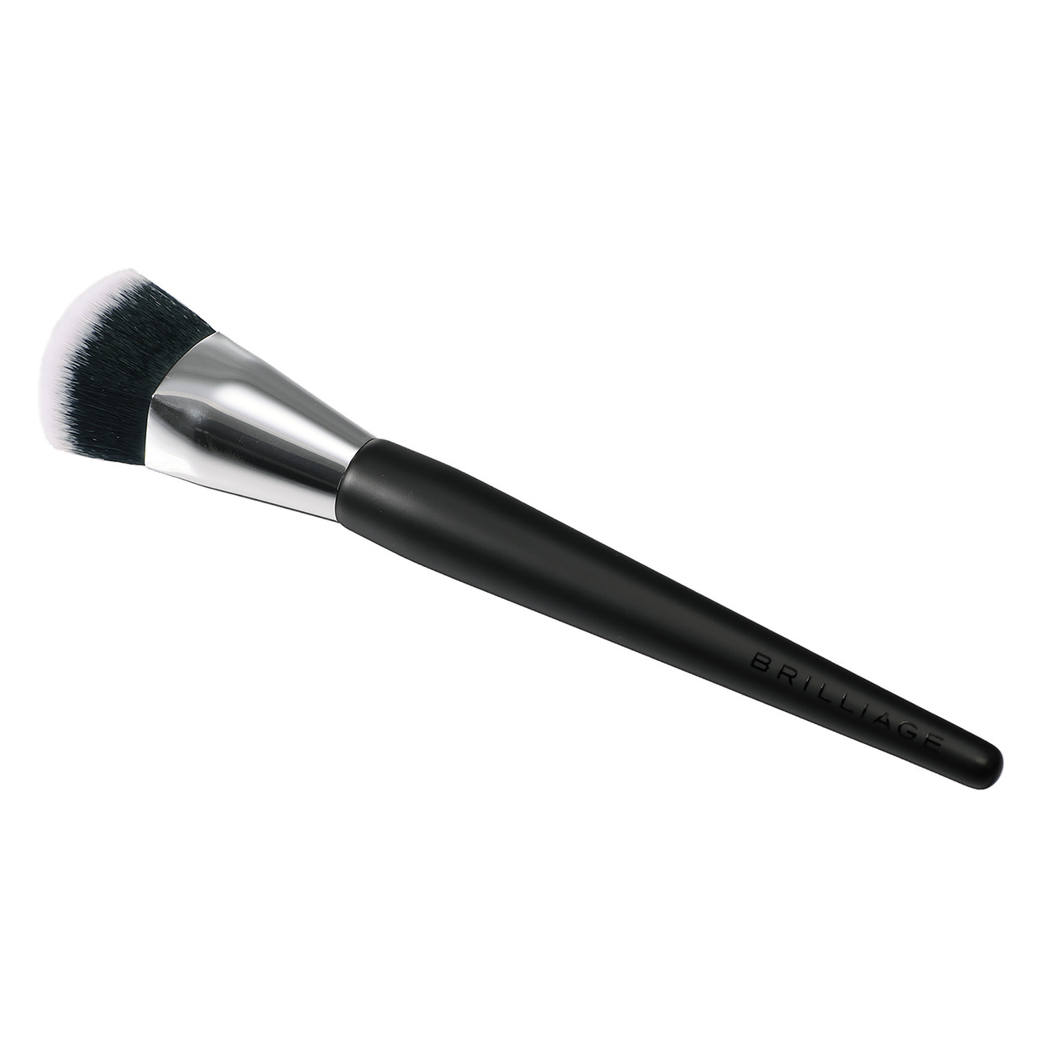 ブリリアージュ リキッドファンデも パウダリーファンデも お肌に均一に広げる ハイ　コントロール ファンデーション　ブラシ