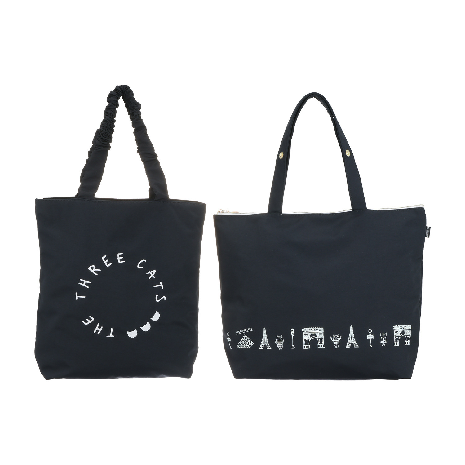 リトル　バッド　ウルフ 刺しゅうトートバッグ＆ 保冷バッグセット