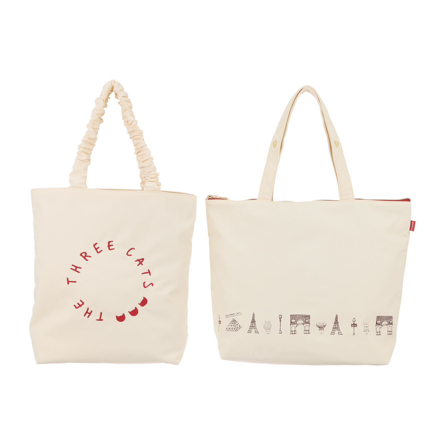 リトル　バッド　ウルフ 刺しゅうトートバッグ＆ 保冷バッグセット