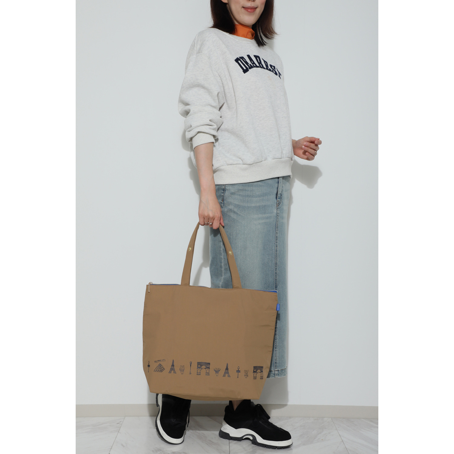 リトル　バッド　ウルフ 刺しゅうトートバッグ＆ 保冷バッグセット