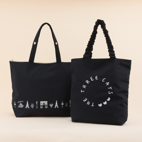 リトル　バッド　ウルフ　刺しゅうトートバッグ＆　保冷バッグセット