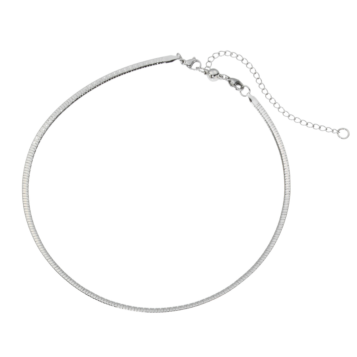 エービーステン ステンレス フェミニンチョーカー＆ ロングペンダント＆ マグネットアジャスター セット