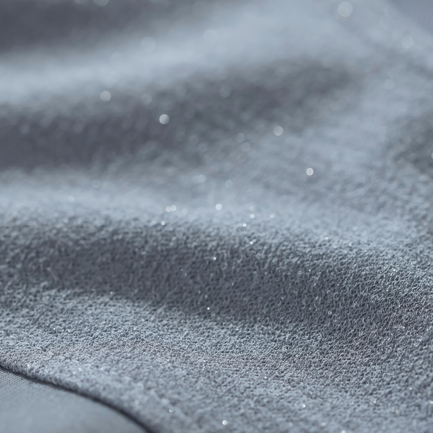 ラヴィーコンフォート ラメ切替 バイカラーアクセント チュールメッシュ タートルプルオーバー