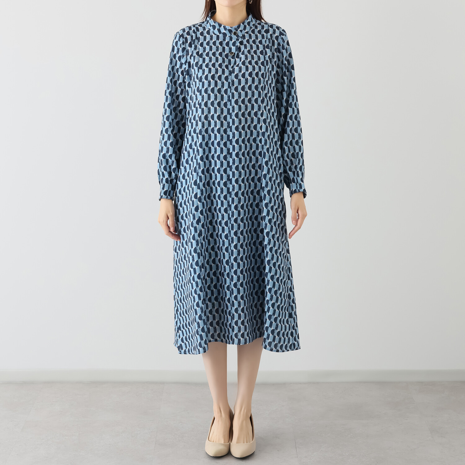 エル　ステュディオ ペチコート付 ワンピース