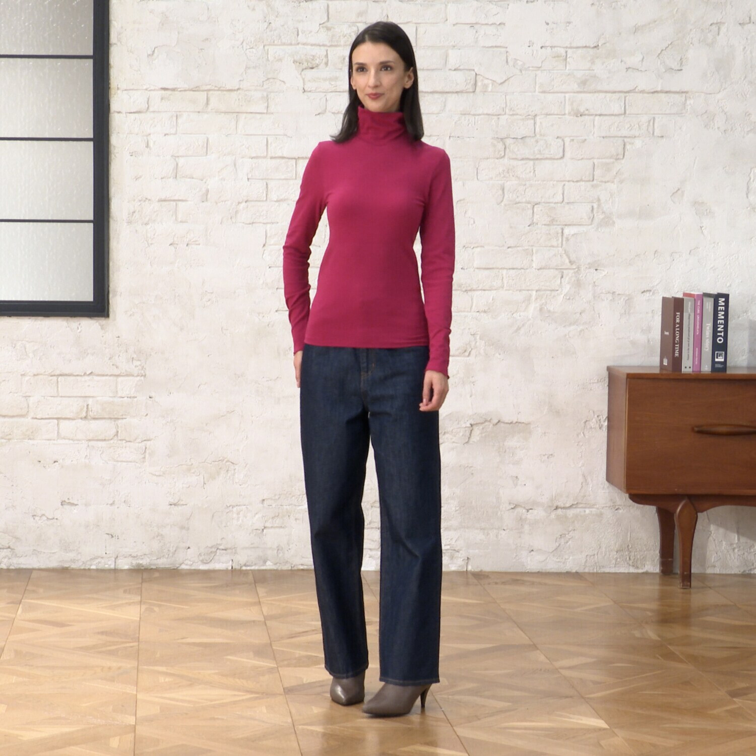 福助 蓄熱・保温であったか はらまき心地！ ハイネックインナー ２枚セット