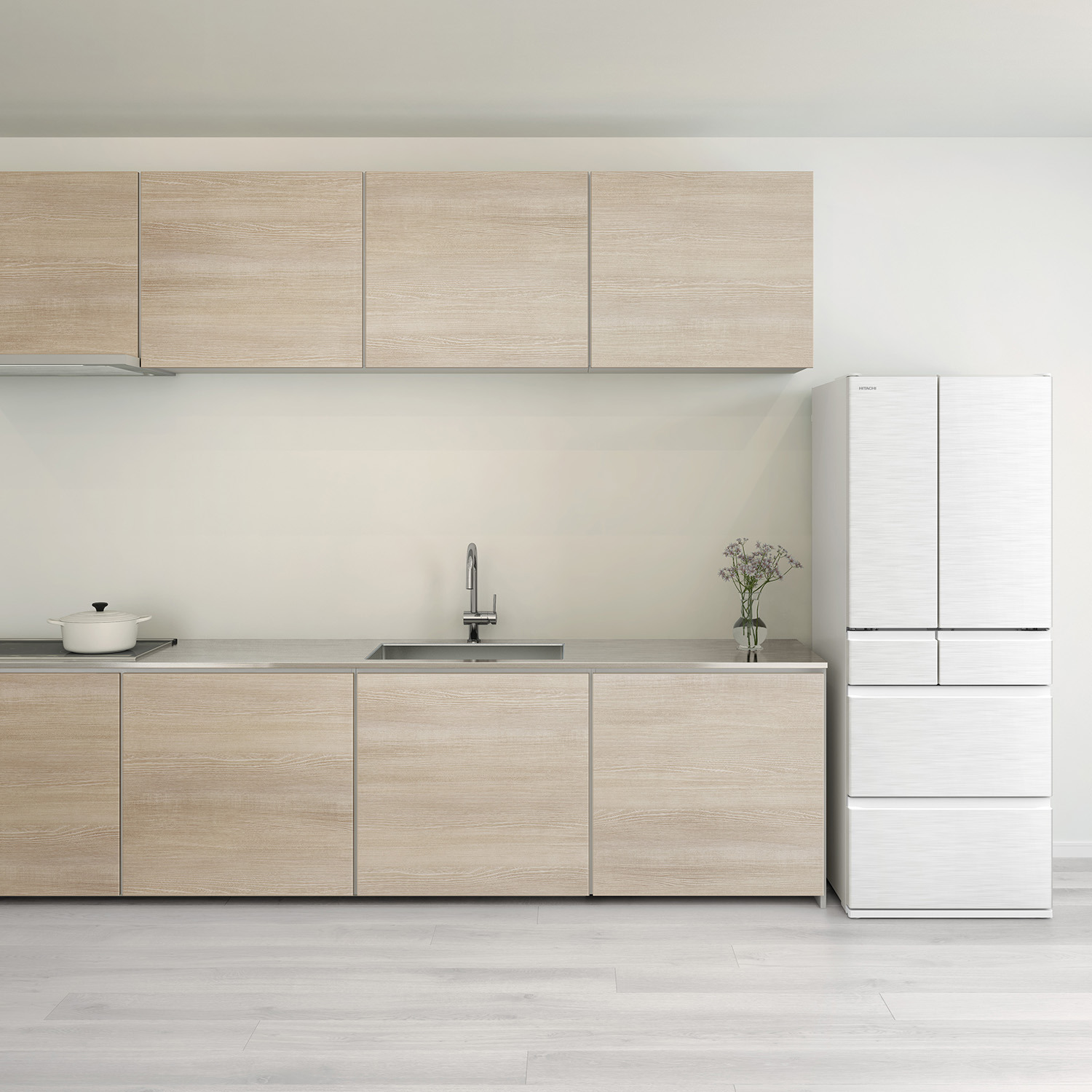 日立 フレンチ６ドア 冷凍冷蔵庫 Ｒ−ＨＷ６２Ｖ ＜６１７リットル＞