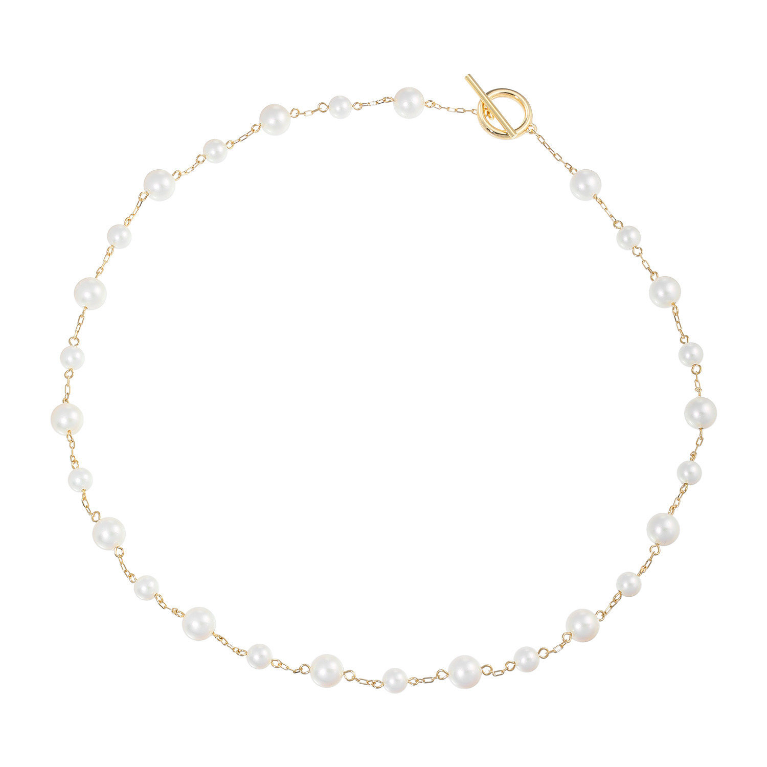 プレミアムパール 泉州の職人技 貝パール ラフィネーション ネックレス