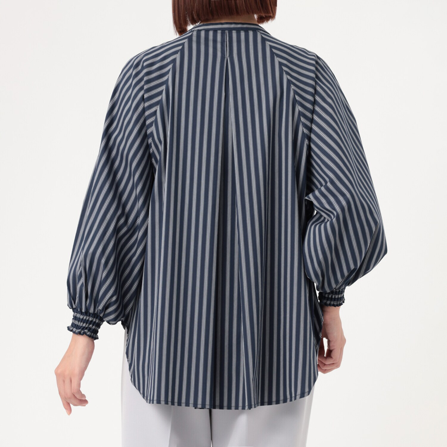 ダジュール ストライプブラウス