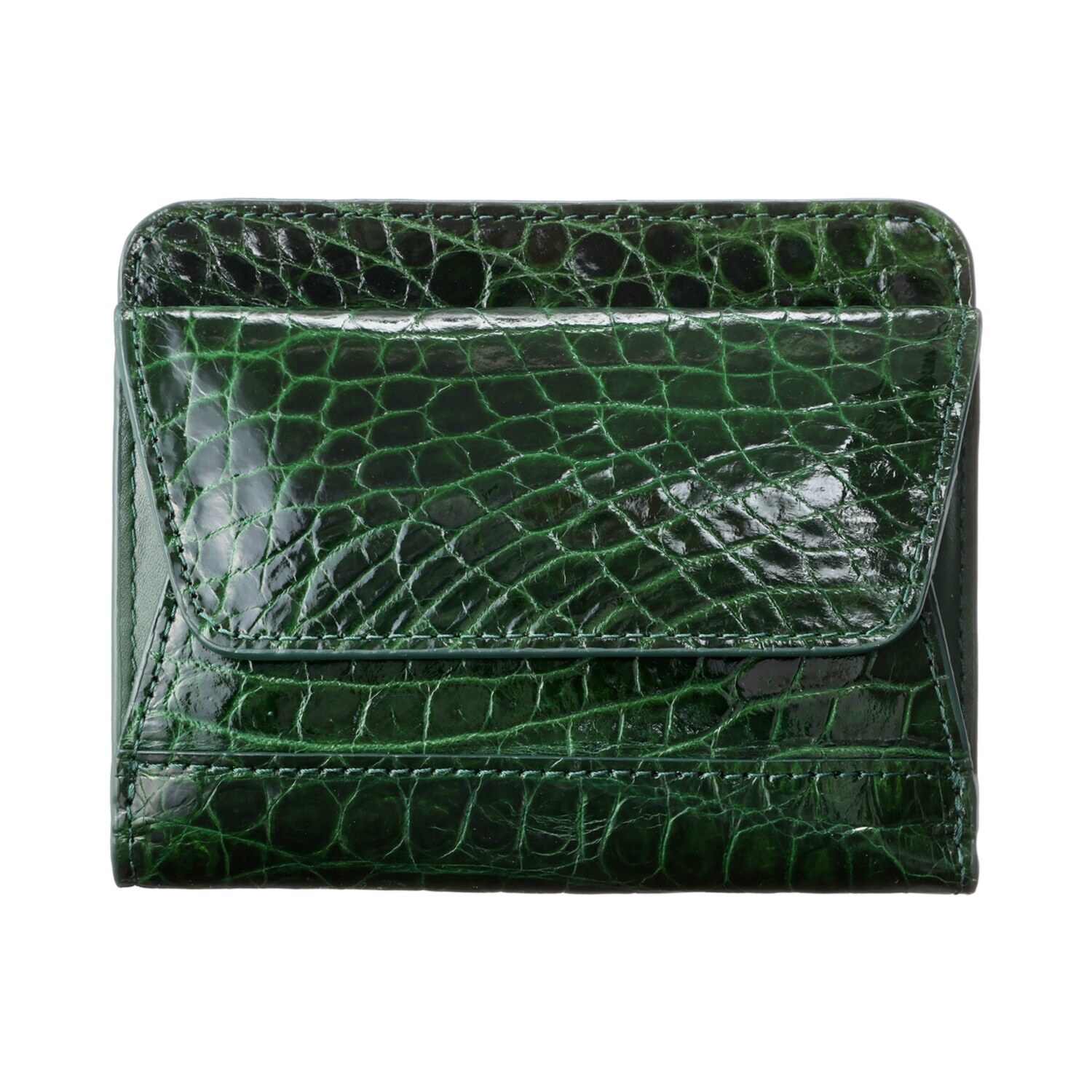 シャイニングクロコダイル コンパクトウォレット