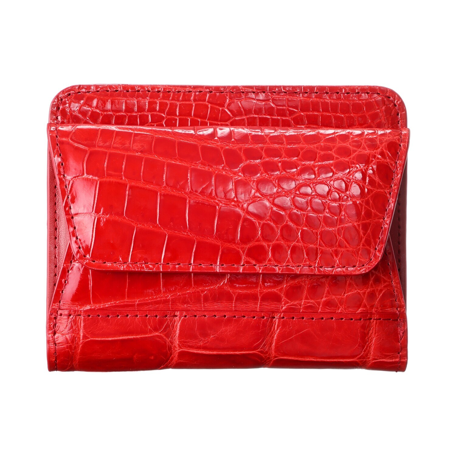 シャイニングクロコダイル コンパクトウォレット