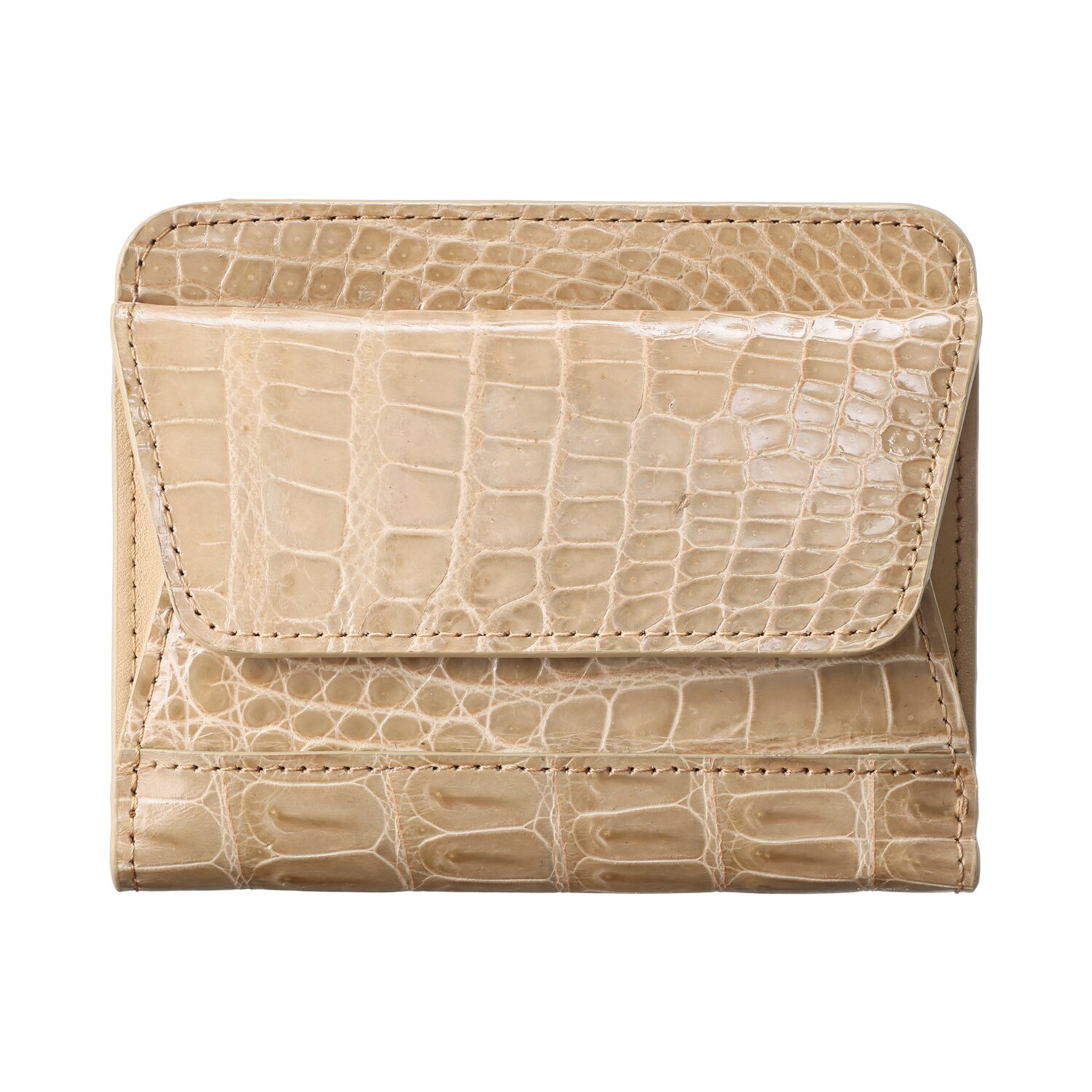 シャイニングクロコダイル コンパクトウォレット